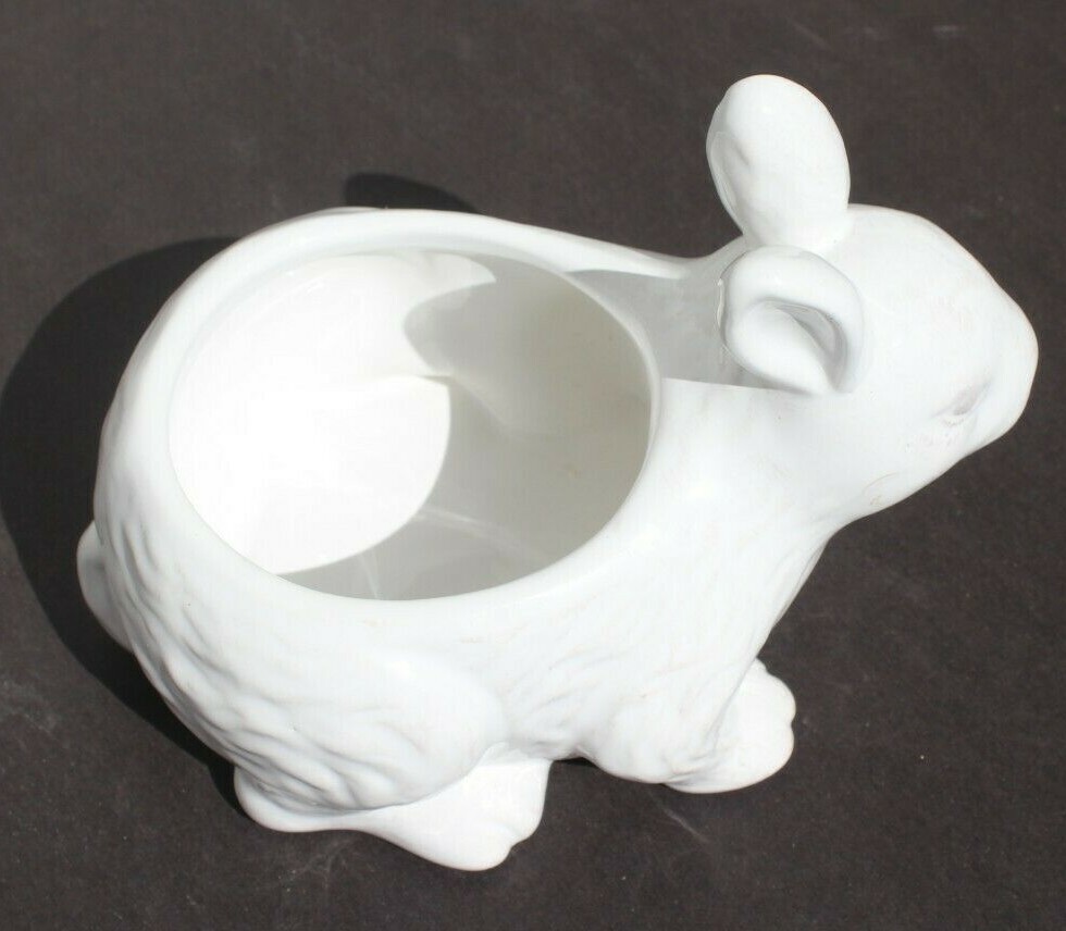 Sur la Table Easter Collection Bunny Planter / Dipping Bowl Cute Spring Rabbit