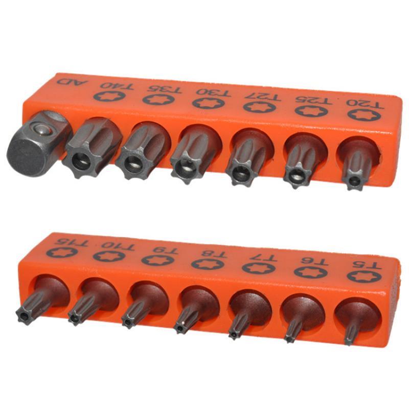 14x Hex Star Spanner Torx Bit Torq Tri Wing Screwdriver Tamper Proof Security
