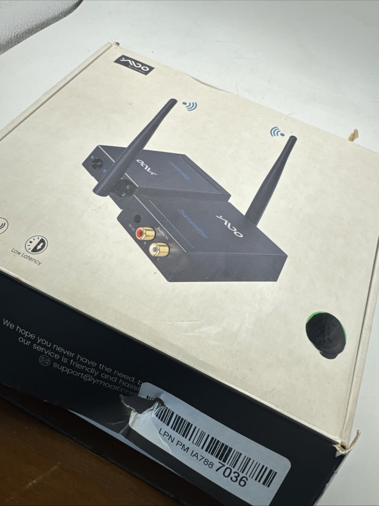 ABO YMOO 2.4Ghz Wireless Audio Transmitter/Reciever HiFI Audio RT5066