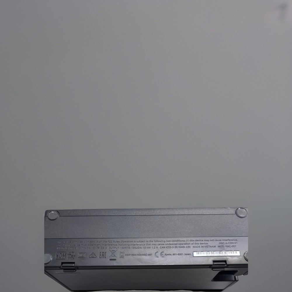 Nintendo Switch Dock - Black With AC adapter cable