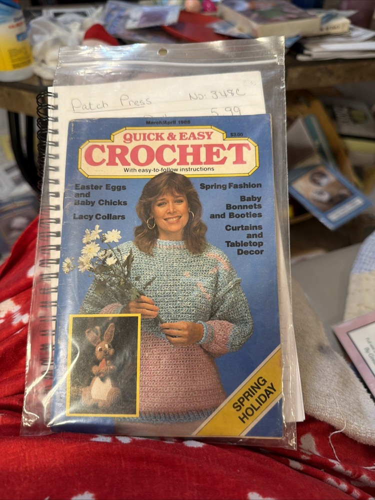 QUICK AND EASY CROCHET MARCH/APRIL ISSUE 1988
