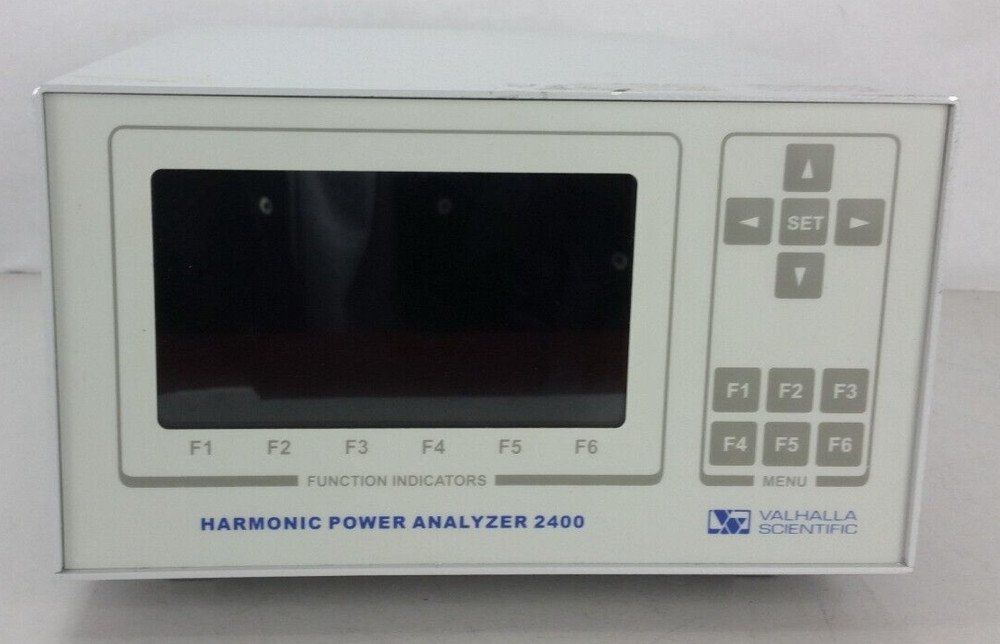 Valhalla Scientific Harmonic Power Analyzer 2400 2410-1S