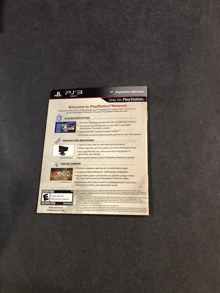 heavy rain ps3 Manual Only