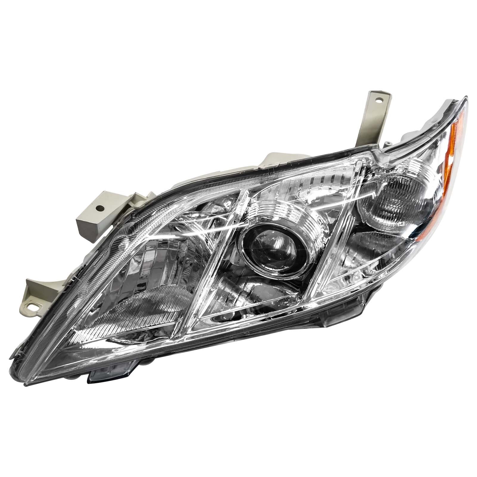 Right+Left Headlights For 2007 2008 2009 Toyota Camry Chrome Clear Projector
