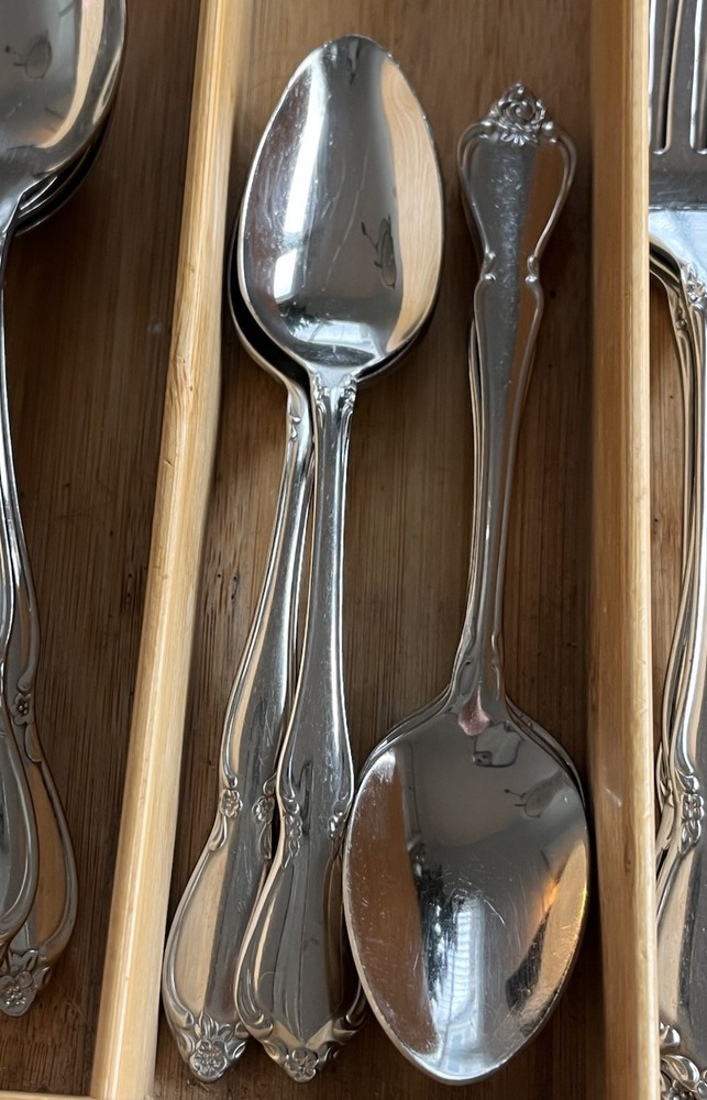 Oneida Community Chatelaine 49 piece Stainless Flatware Set *READ*