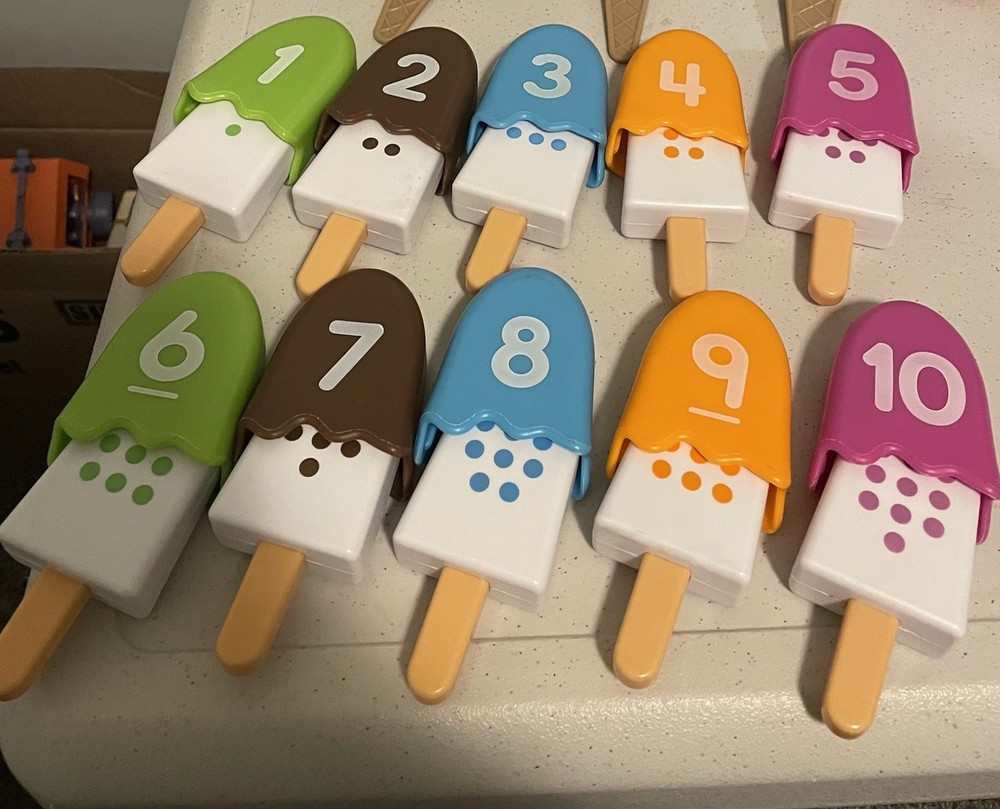 Learning Resources Ice Cream Number Pops 1-10