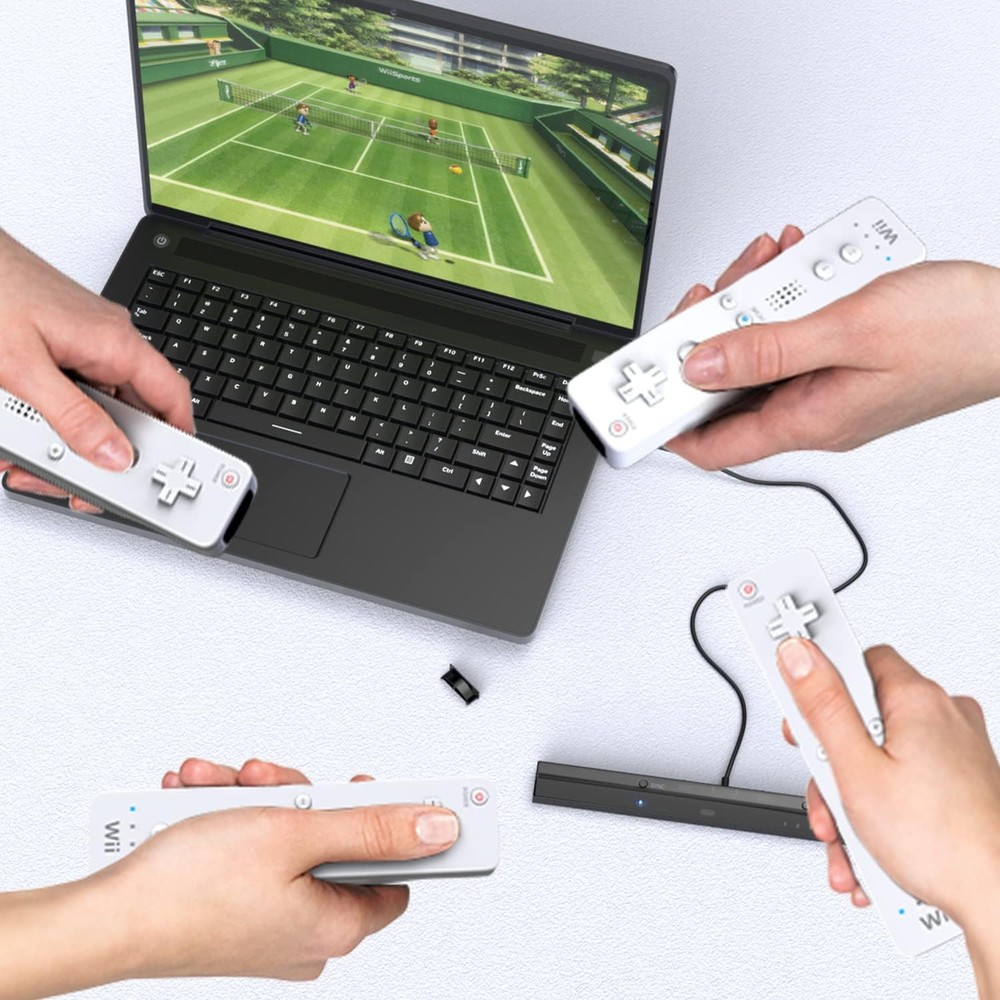 MAYFLASH W010 Wireless Sensor Dolphinbar for PC USB Wii Remote Adapter black