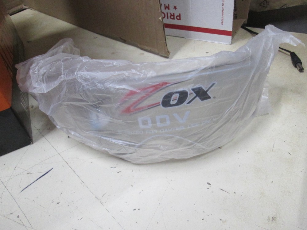 ZOX MOTORCYCLE HELMET - SHORTY OPENFACE - DOT - GETS TWO - PINK + SILVER MEDIUM