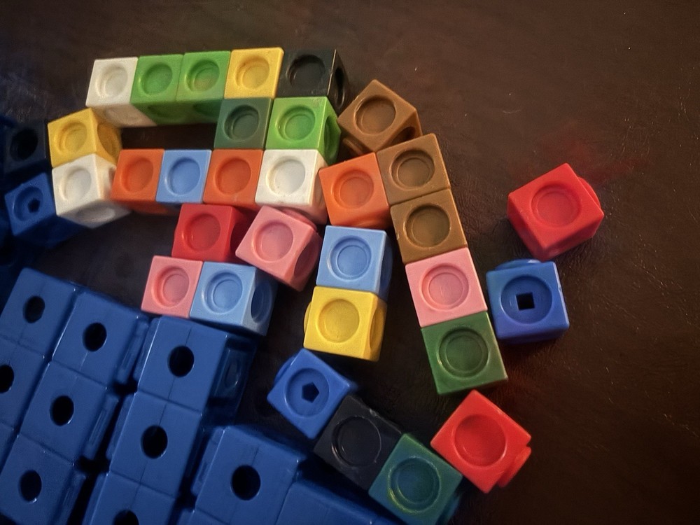 145 Connected Counting Blocks Two Different Sets