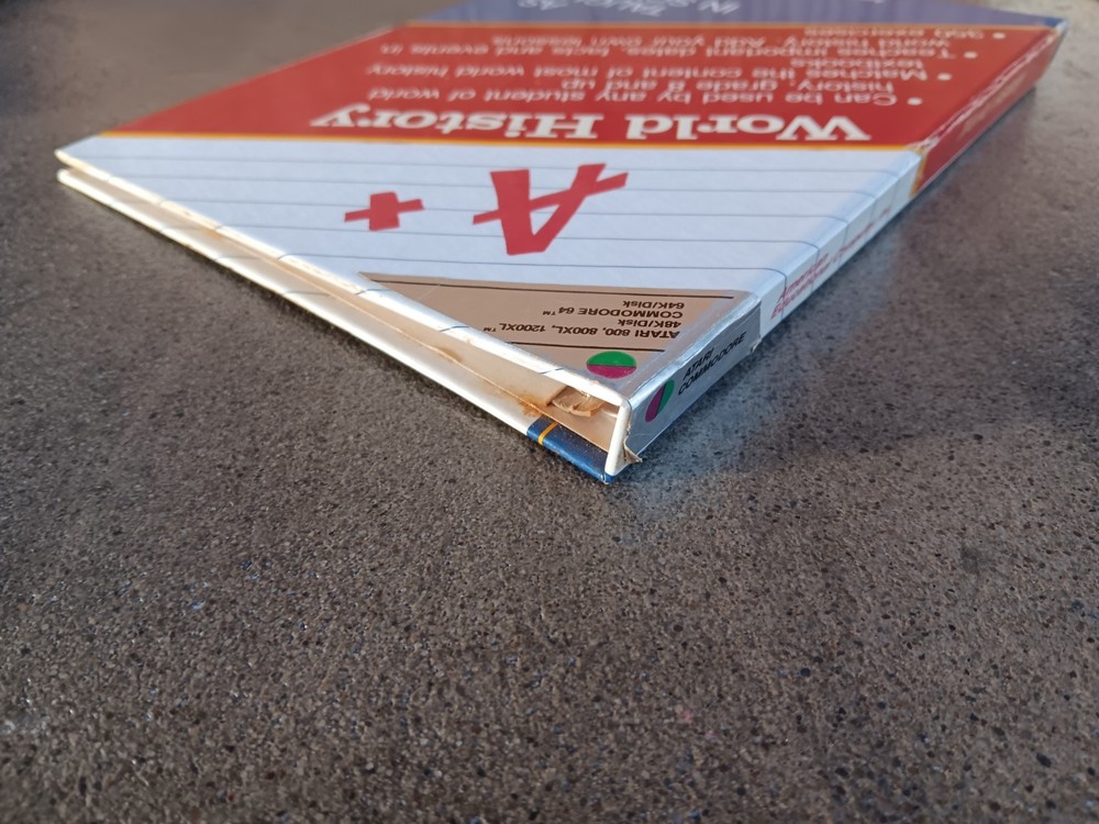 Commodore 64 A+ World History Matchmaker Series Computer Software Tested/Works