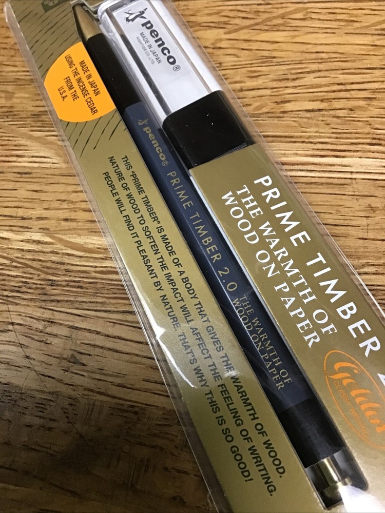 PENCO Prime Timber Brass [gray/black] 2mm wick holder And Sharpener