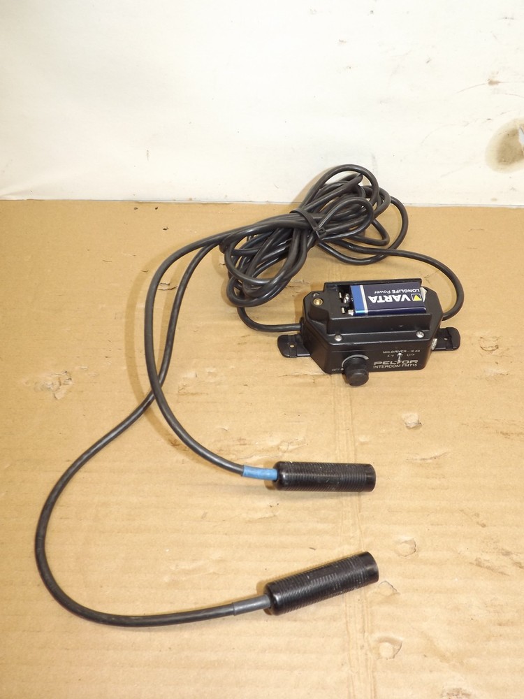 Peltor Intercom FMT15 BATTERY COVER MISSING