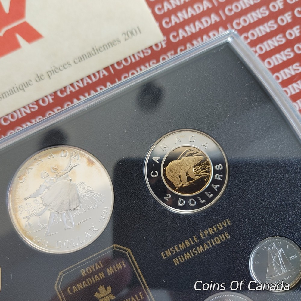 2001 Canada Proof Set - Special Edition ANA Set - Perfect + Rare! #coinsofcanada