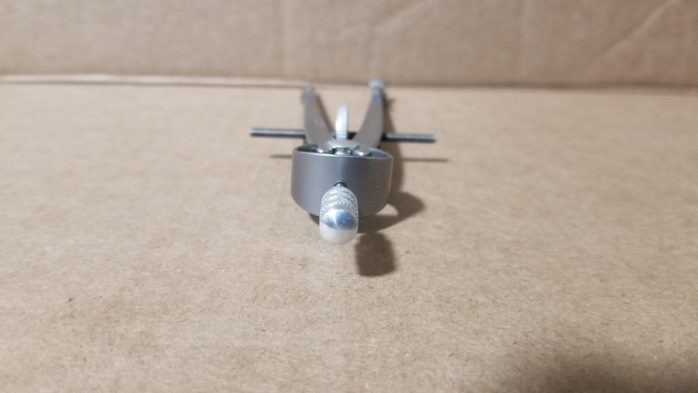 Vintage Vemco Blue Dot Drafting Compass-Missing Screw & Pointer Working , VGC