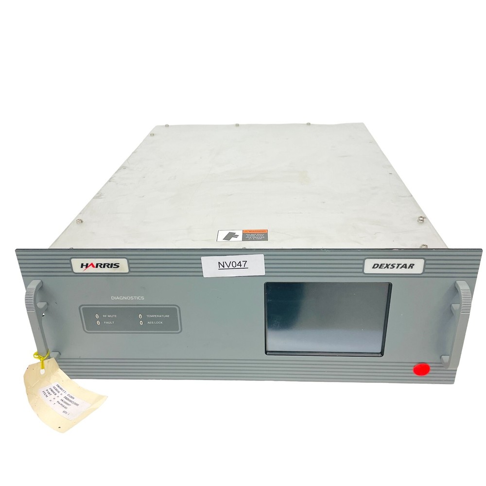 Harris Dexstar 992-9993-001 CD FM Broadcast Transmitter