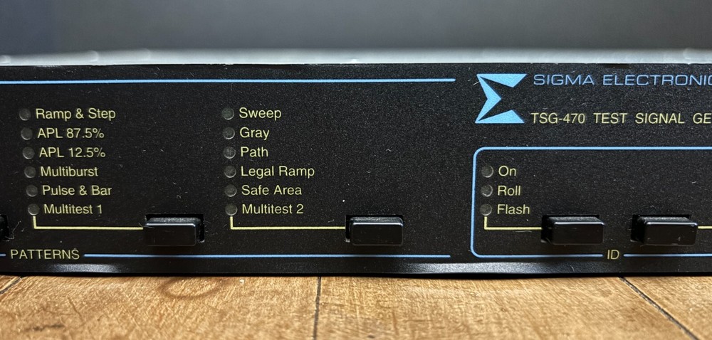 Sigma Electronics TSG-470 Test Signal Generator