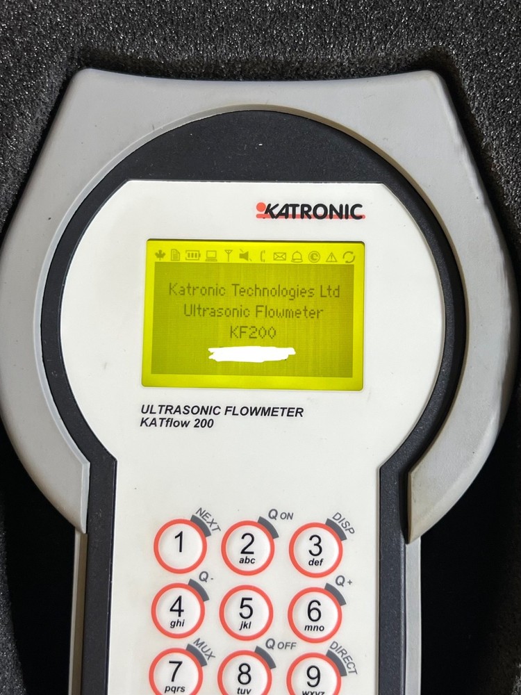 Katronic KATflow 200 Handheld Digital Ultrasonic Flow Meter