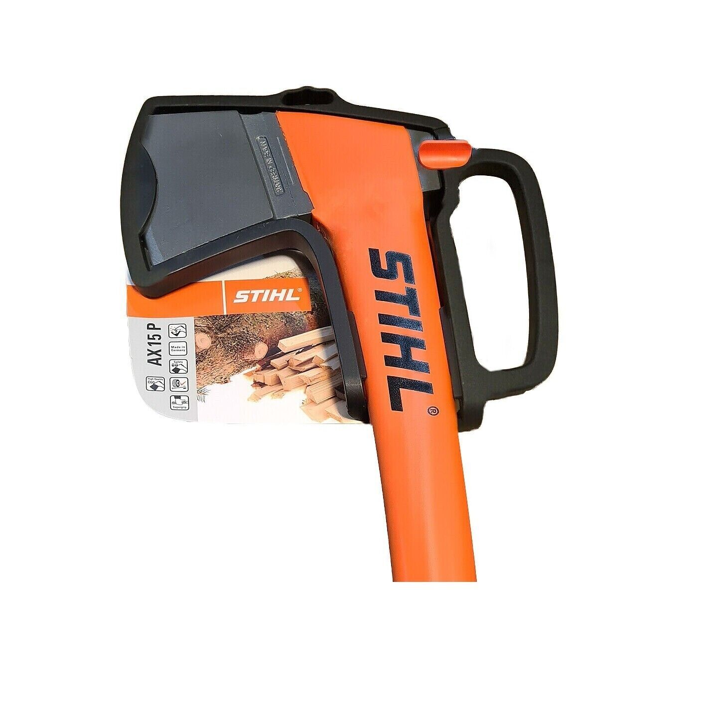 Genuine Stihl Axe with Fiberglass Handle Wood Firewood Camping Log Splitter