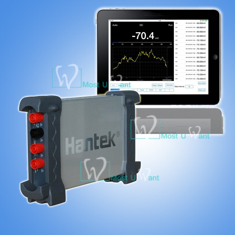 Hantek USB Digital Meter Data Logger Voltage Current Recorder Bluetooth Battery