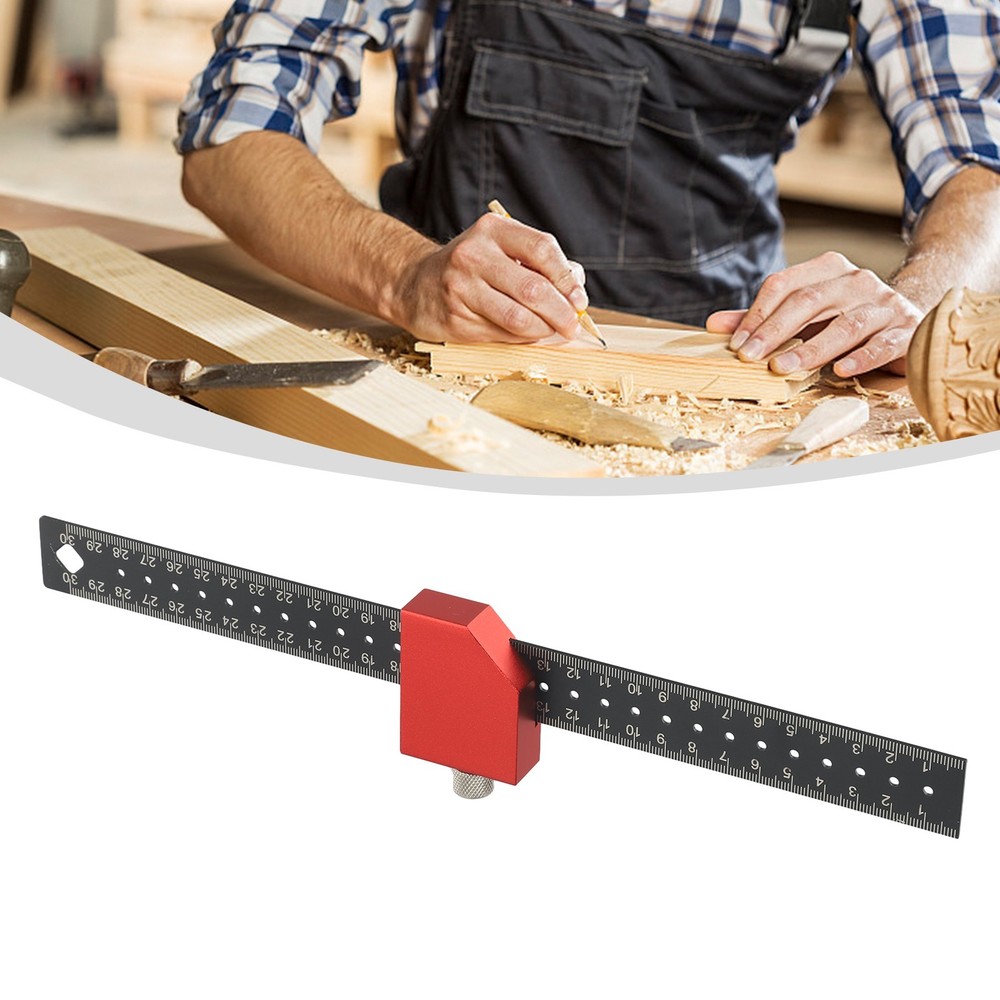 Slide Stop Ruler Angle Straight Scribing Ruler Angle Straight Quantity