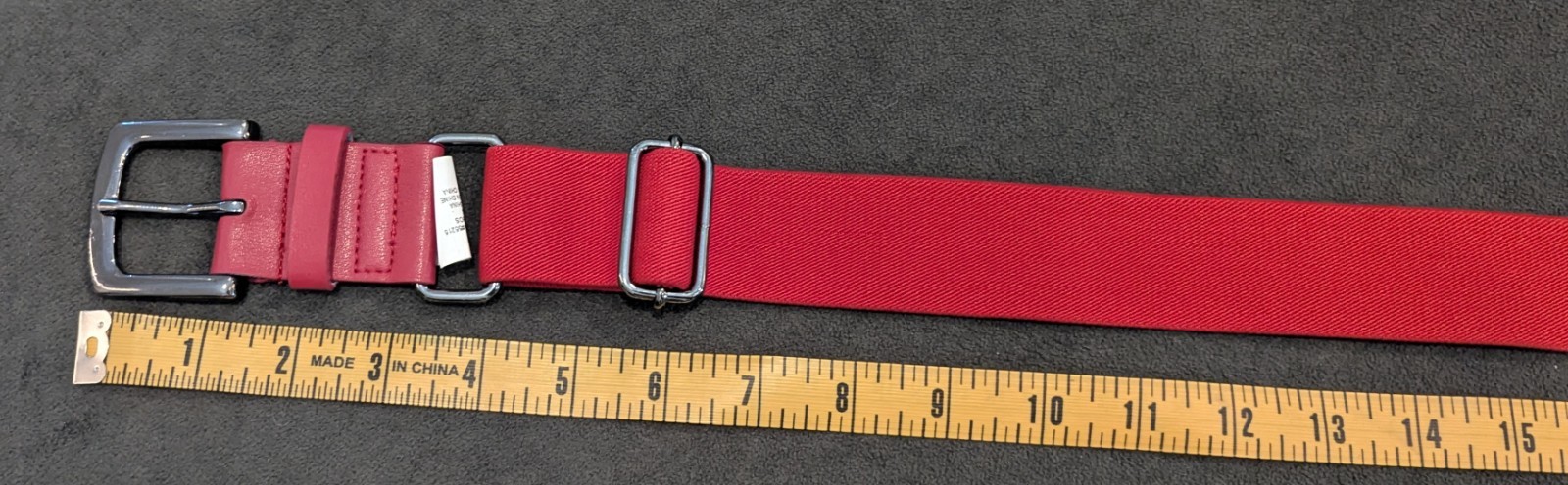 Nike Men's Baseball Belt 2.0 University Red One Size Adjustable Preowned