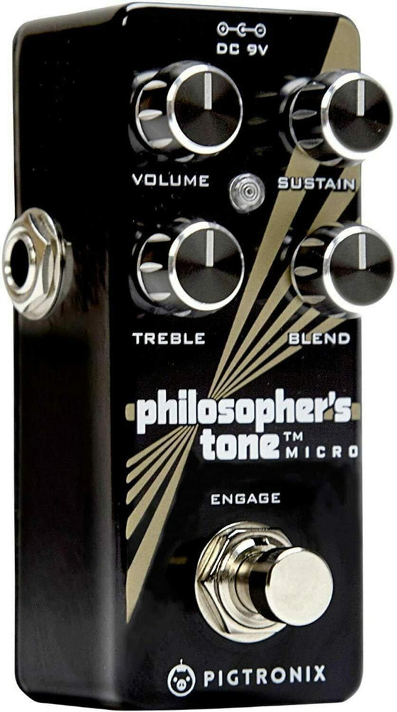 Guitar Compression Effects Pedal, Black (PTM)