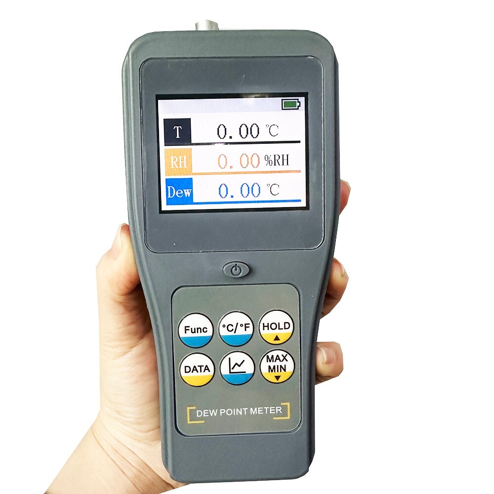 Dew Point Meter Ambient Temperature Absolute Humidity Specific Enthalpy Tester