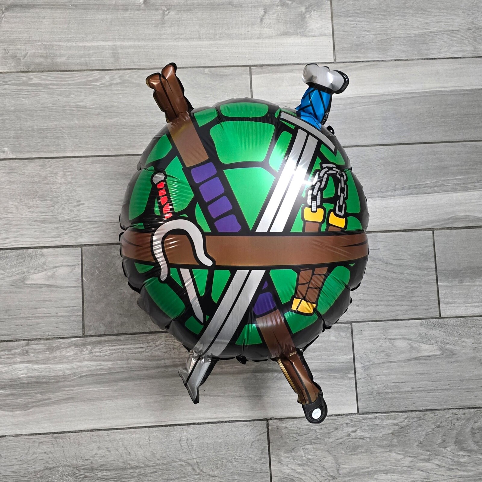 TEENAGE MUTANT NINJA TURTLES foil balloon birthday party supplies decoration