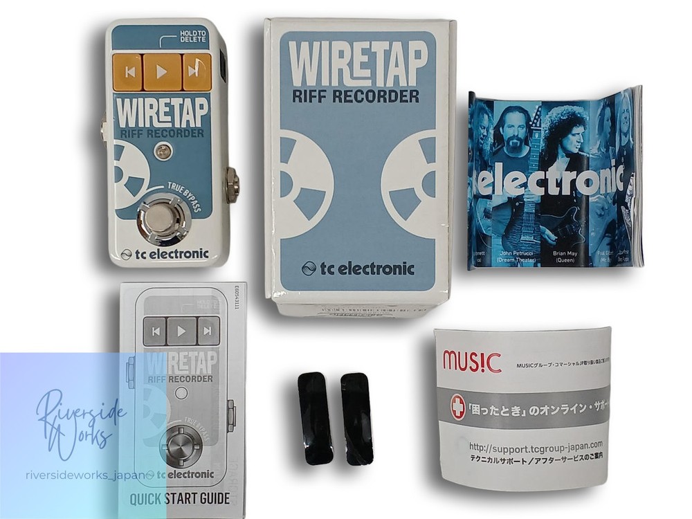 TC ELECTRONIC WIRETAP RIFF RECORDER Simple Audio Recorder