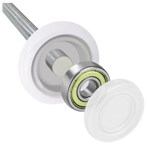 2" Nylon Sealed Garage Door Rollers, 6200ZZ High Performance Ball Bearing (12