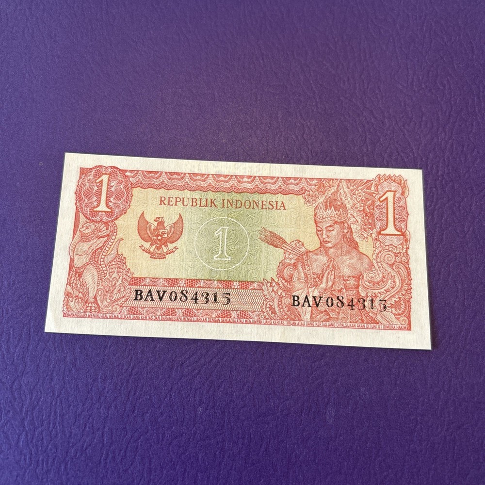 Indonesia- 1 Rupiah- 1964