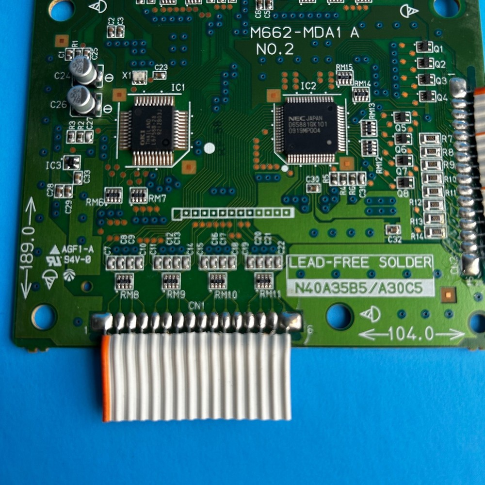 CASIO LK-110 Keyboard Replacement Part: Main Circuit Board Motherboard Processor