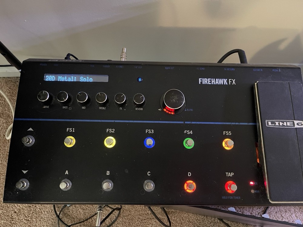 Line 6 Firehawk FX Multi-Effects Guitar Effect Pedal