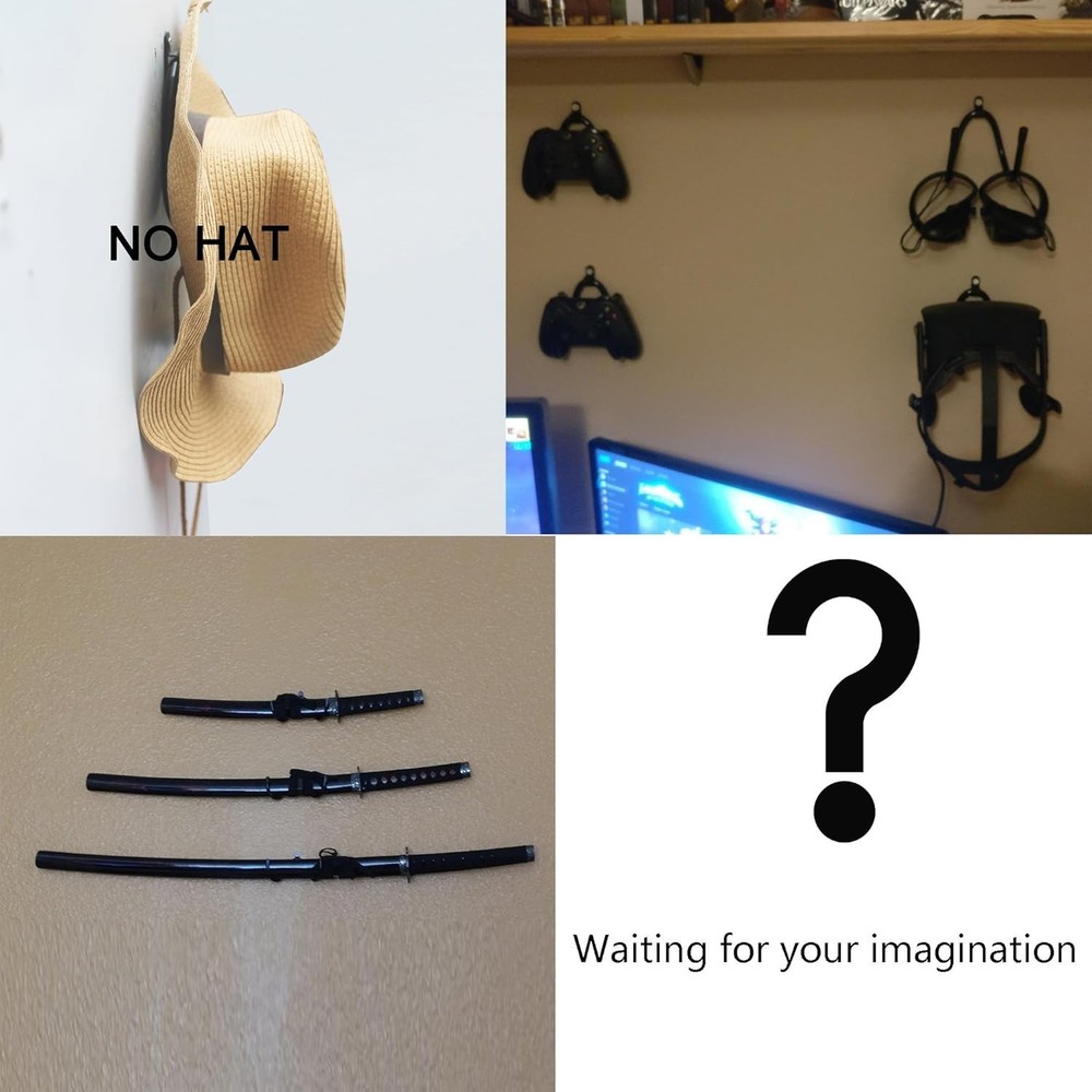 Space-Efficient Wall-Mount Skateboard Hanger - Adjustable & Stylish Design