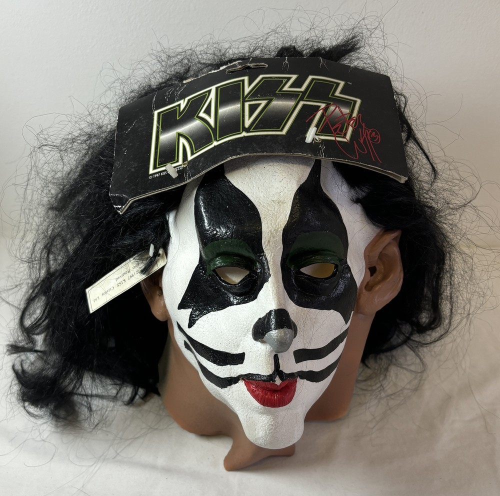 1996/1997 KISS Illusive Concepts whole head mask ~ PETER CRISS