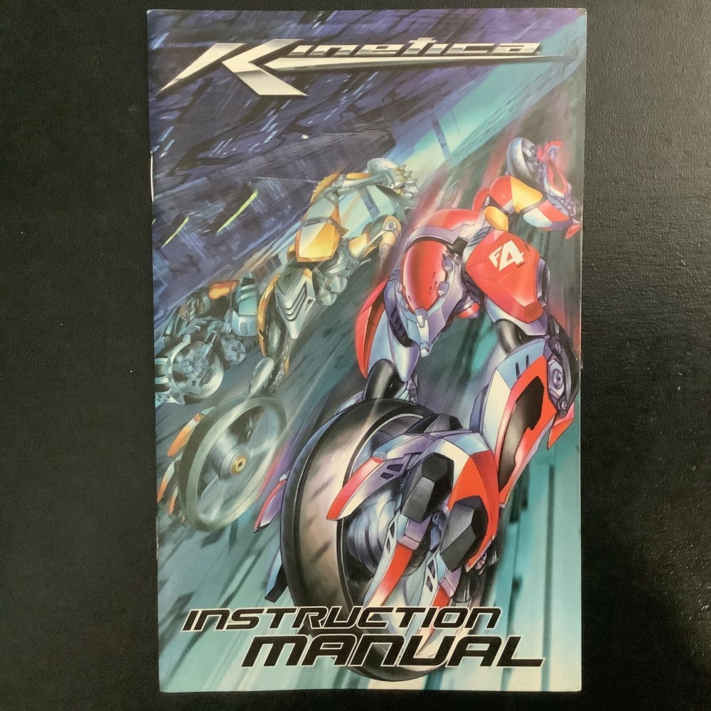 Kinectica PS2 PlayStation 2 Instruction Manual Only