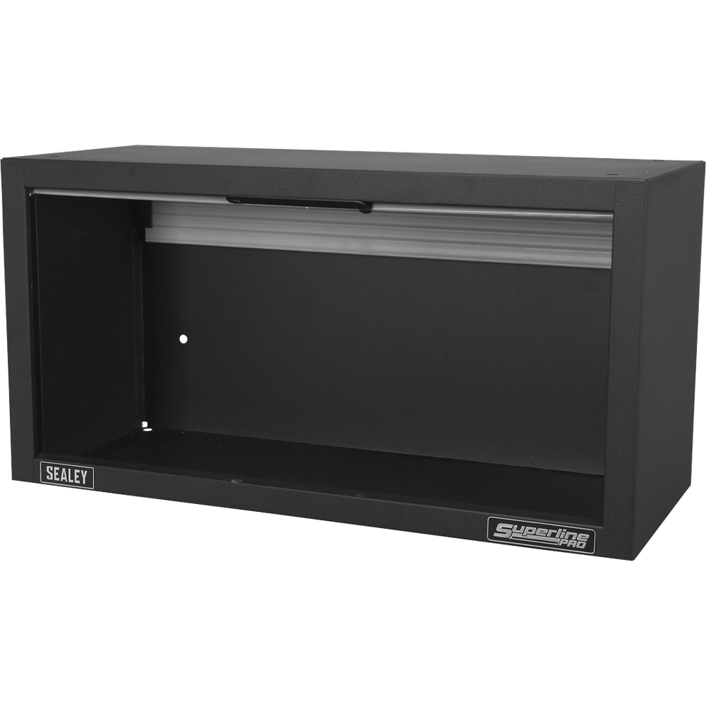 Sealey Superline Pro Modular Tambour Front Wall Cabinet MSS System Black / Grey