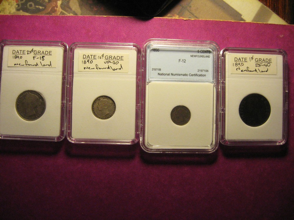 1890 Canada/Newfoundland set