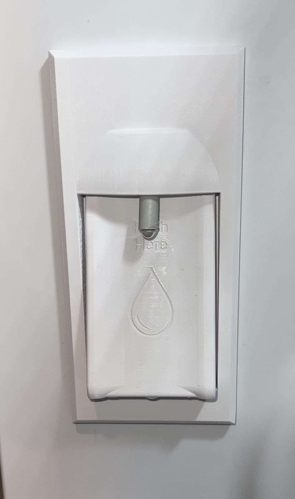 GE Fridge Water Dispenser Lever Upgrade