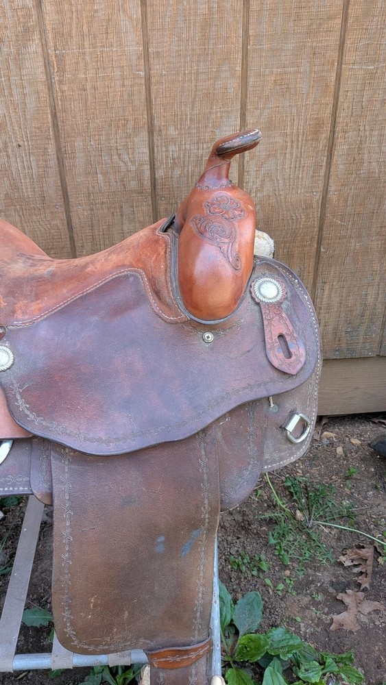 15.5" Mitch Harrison Western Saddle