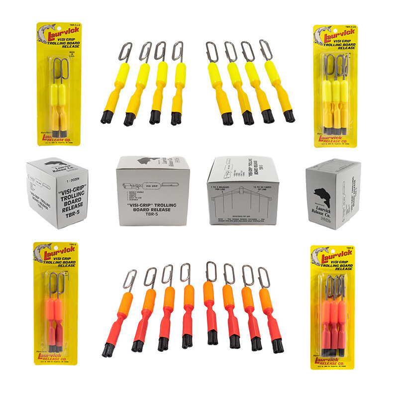 Visi Grip Sleeved Trolling Board Release - ​Laurvick Release