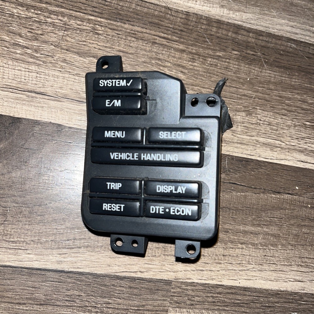 Info Display Switch Control F80F10D996BF OEM Lincoln Continental 2000