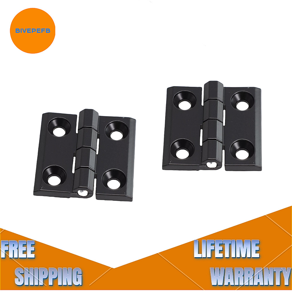 2Pcs INDUSTRIAL DOOR LEAF / FLAT HINGES 2"X2"