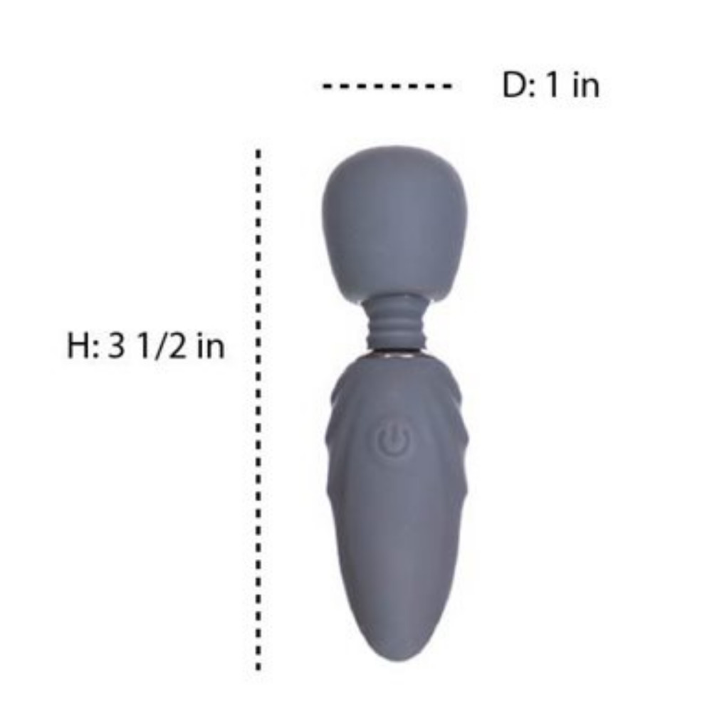 Petite Vibrating Bendable Neck Vibrator Easy to Use Rechargeable Tiny Wand