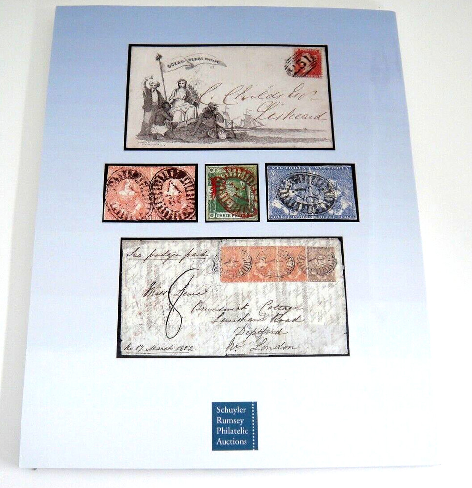Schuyler Rumsey Stamp Auction Catalog 2013 Regular Issues BOB Britain Mexico