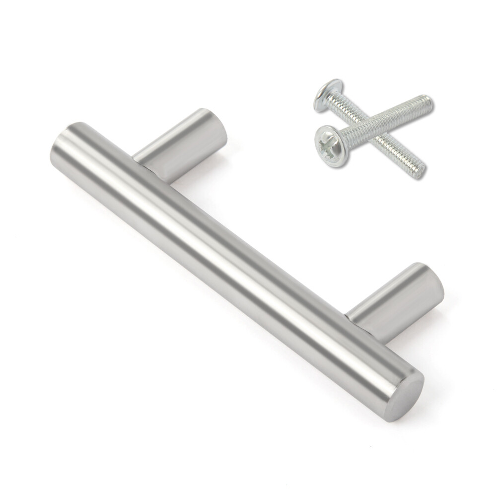 Lot Kitchen Cabinet Pulls Stainless Steel Cupboard Drawer T Bar Handles 2''-16''