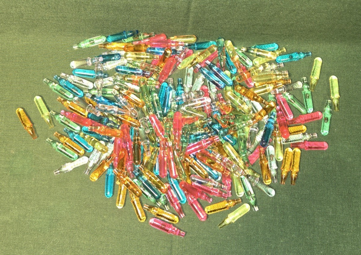 Over 200 Lite-Brite Multi-Colored Pegs HASBRO