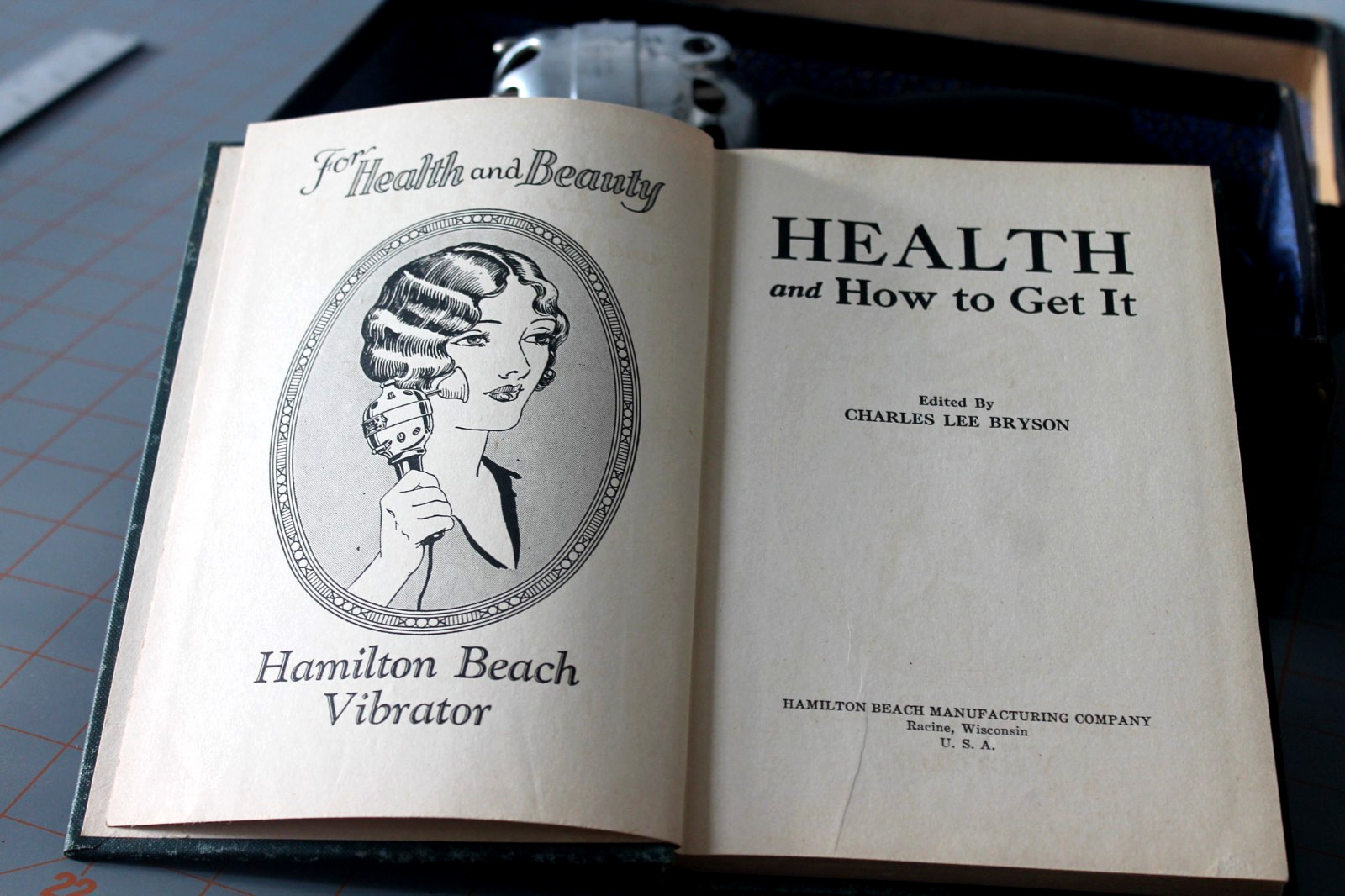 Antic Hamilton Beach Vibrator Machine 1902