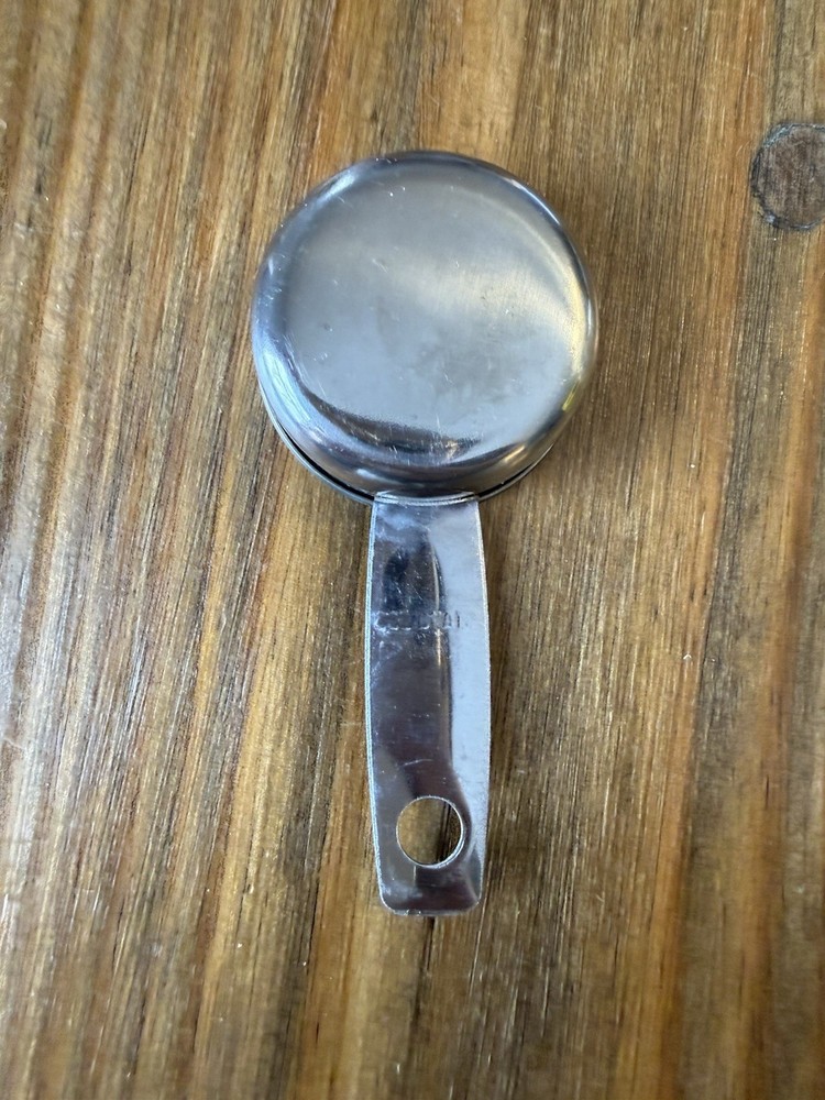 Stainless Small Silver Coffee Ground Scooper Mini