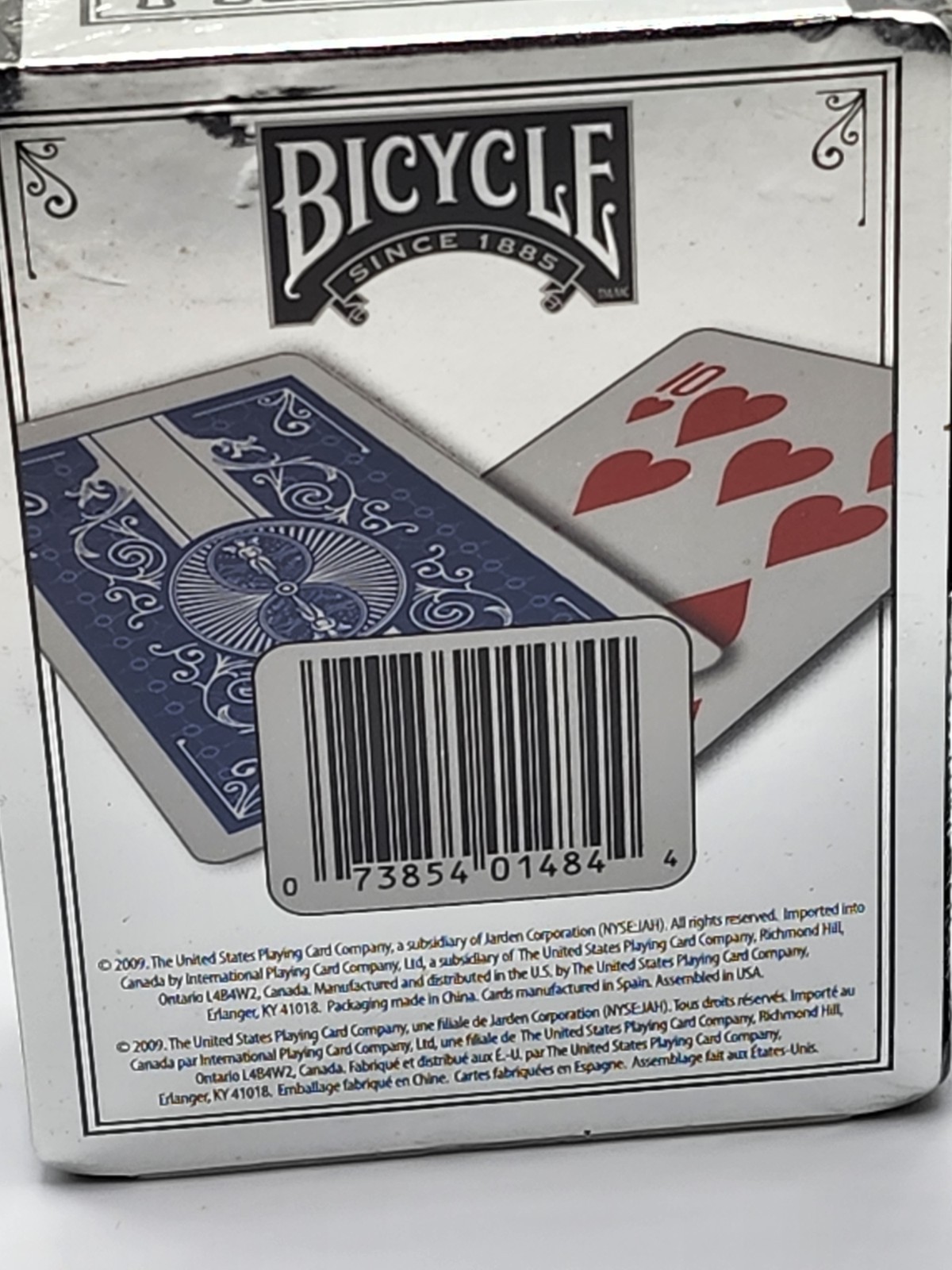 2 Decks Bicycle Prestige Plastic Playing Cards (Red And Blue) Brand New Sealed